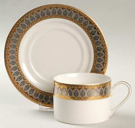 San Marco Flat Cup & Saucer Set