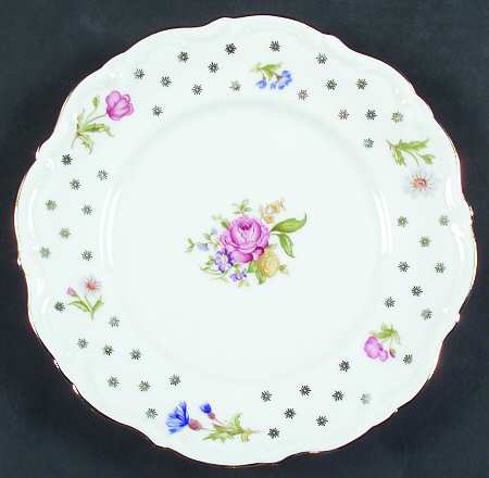 Springtime (Pink, Yellow and Blue Flowers) by Royal Heidelberg