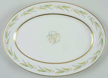 Autumn (Smooth Edge) 13" Oval Serving Platter