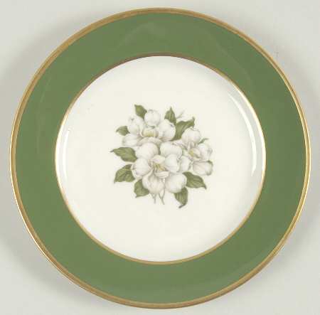 Countess Madison Jade Green Bread & Butter Plate