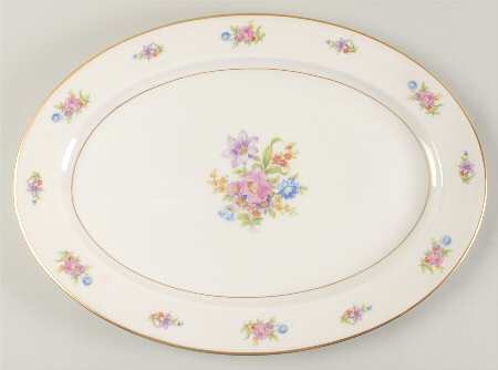 Deanna 17" Oval Serving Platter