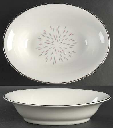 Festival 10" Oval Vegetable Bowl