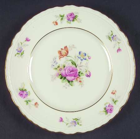 Lord Patterson (Scalloped Edge) Salad Plate