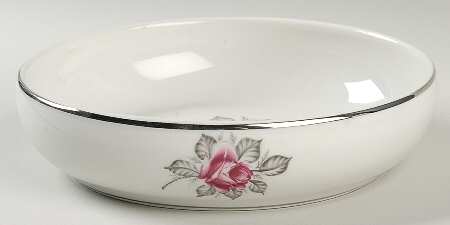 Normandy Rose 7" Round Vegetable Bowl