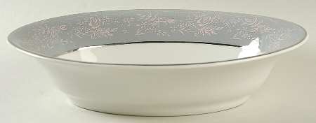 Queens Lace 10" Oval Vegetable Bowl