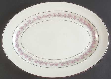 Romance 15" Oval Serving Platter