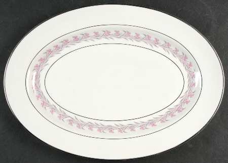 Romance 13" Oval Serving Platter
