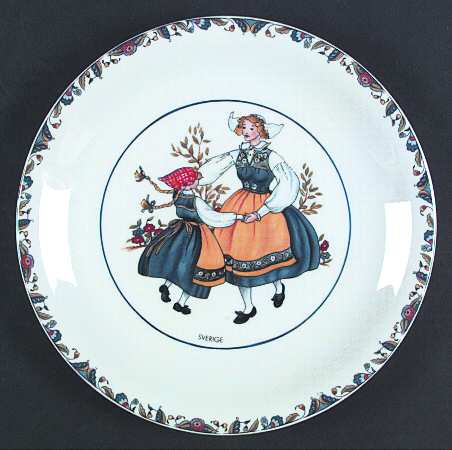 Swedish National Costumes by Rorstrand
