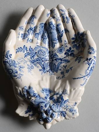 Charlotte Blue Soap Dish