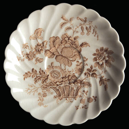 Charlotte Brown Saucer