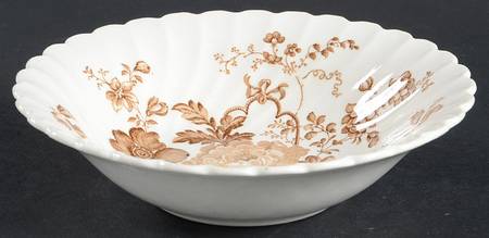 Charlotte Brown Coupe Cereal Bowl
