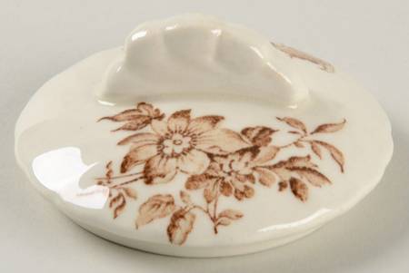 Charlotte Brown Lid for Sugar Bowl