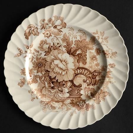 Charlotte Brown Luncheon Plate