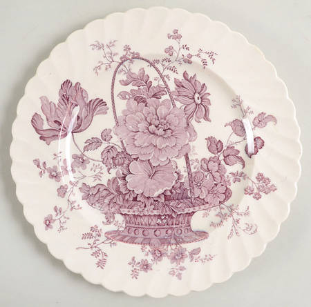 Charlotte Lavender Salad Plate