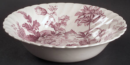 Charlotte Lavender 8" Round Vegetable Bowl