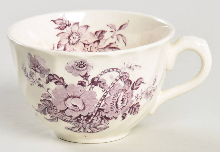 Charlotte Lavender Flat Cup