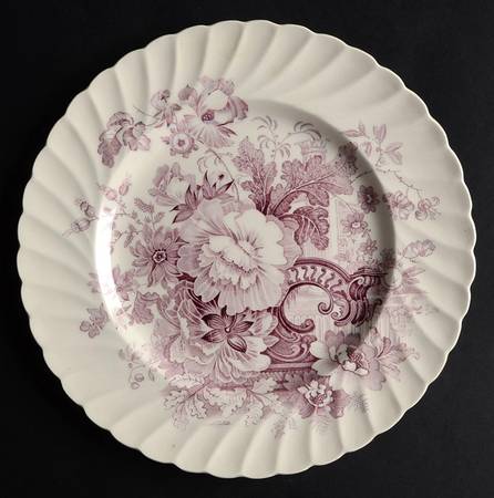 Charlotte Lavender Luncheon Plate