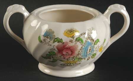 Charlotte Multicolor Sugar Bowl No Lid