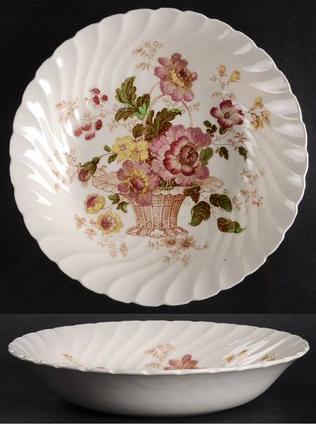 Chelsea Rose Multicolor Coupe Soup Bowl