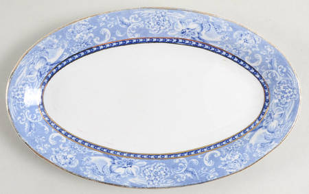 Davenport Blue (Gold Trim) Relish