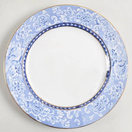 Davenport Blue (Gold Trim) Bread & Butter Plate