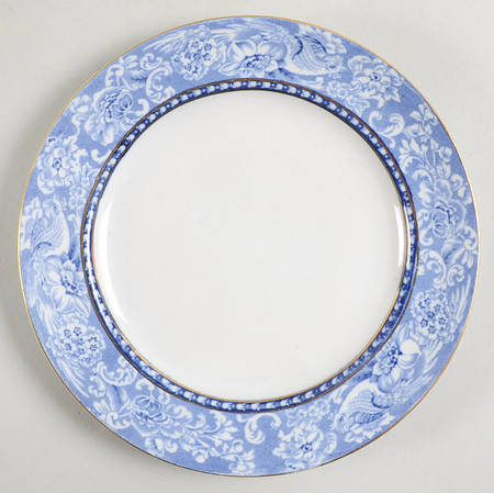 Davenport Blue (Gold Trim) Bread & Butter Plate