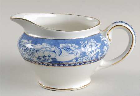 Davenport Blue (Gold Trim) Creamer