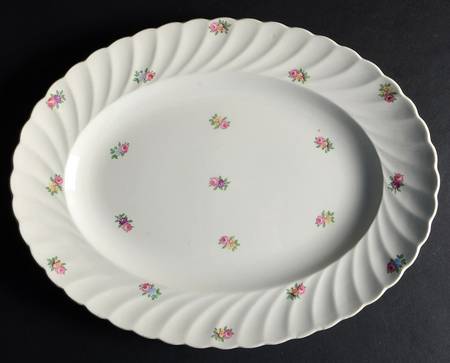 Devonshire (No Trim) 13" Oval Serving Platter