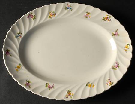 Dimity (No Trim) 11" Oval Serving Platter