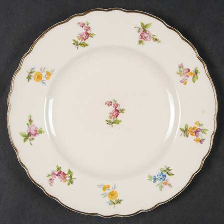 Dimity (Gold Trim) Bread & Butter Plate