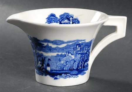 Jenny Lind Blue Creamer
