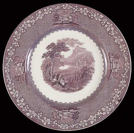 Jenny Lind Lavender (Round) by Royal Staffordshire