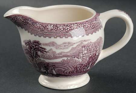 Jenny Lind Lavender (Round) Creamer