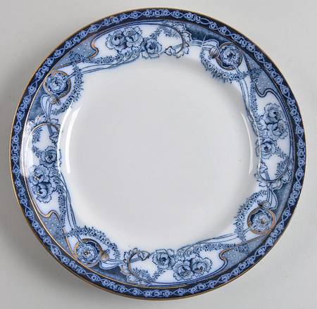 Renown Blue Luncheon Plate