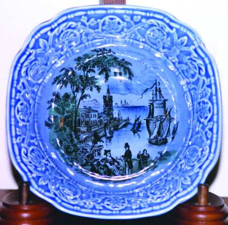 Safe Harbour (Blue Background) by Royal Staffordshire