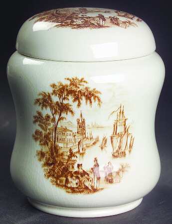 Safe Harbour Brown Small Canister & Lid