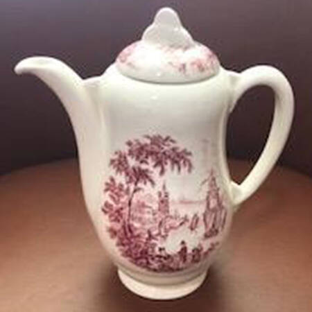 Safe Harbour Red Coffee Pot & Lid