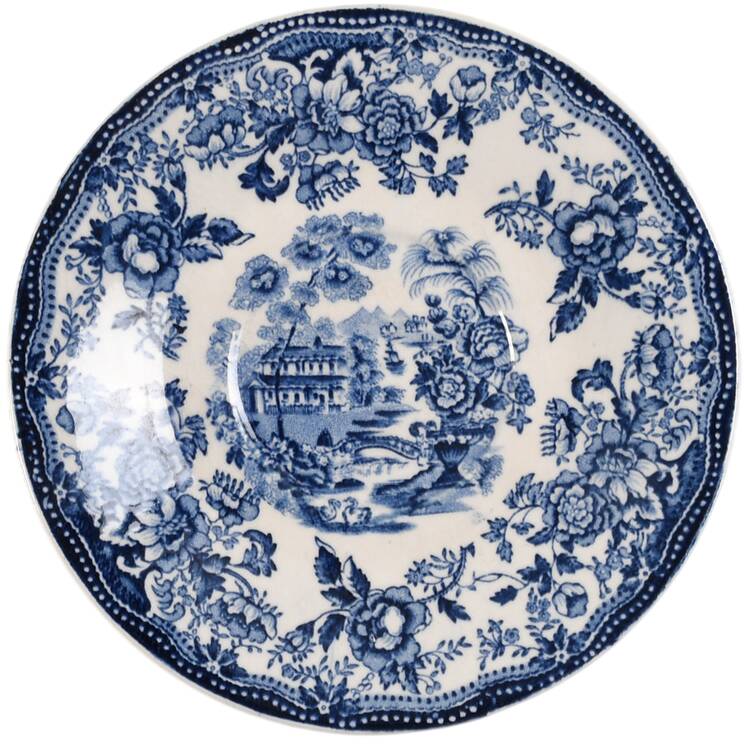 Tonquin Blue Saucer