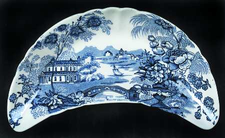 Tonquin Blue Bone Dish
