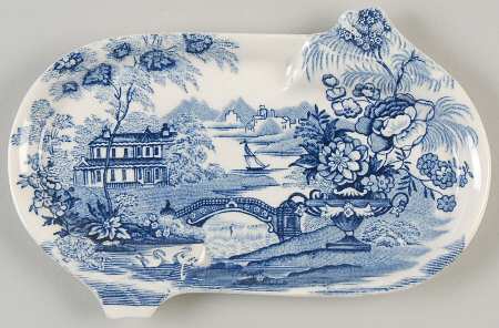 Tonquin Blue Tray for Mini Creamer & Open Sugar