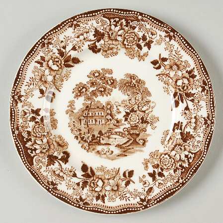 Tonquin Brown Salad Plate