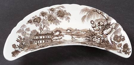 Tonquin Brown Bone Dish by Royal Staffordshire
