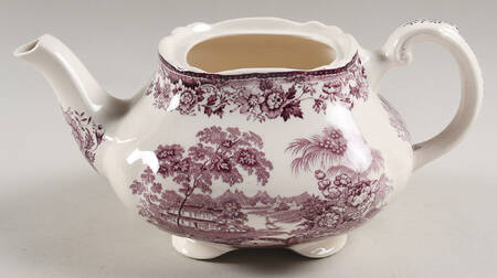 Tonquin Plum Teapot No Lid
