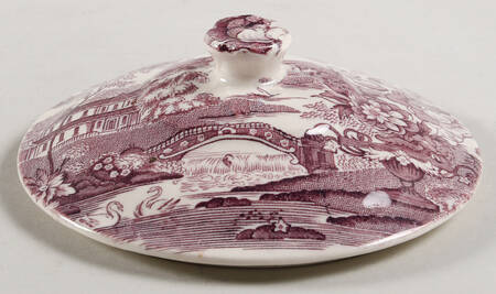 Tonquin Plum Lid for Sugar Bowl