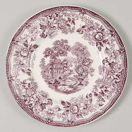 Tonquin Plum Bread & Butter Plate