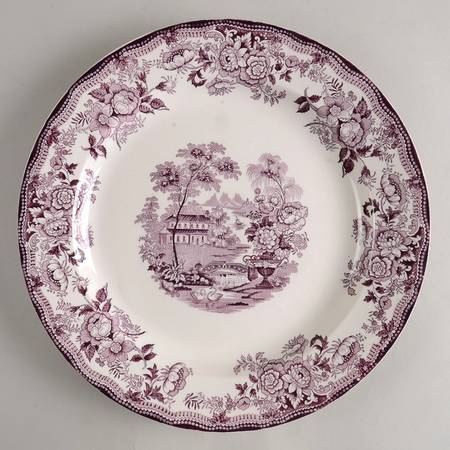 Tonquin Plum 12" Chop Plate (Round Platter)