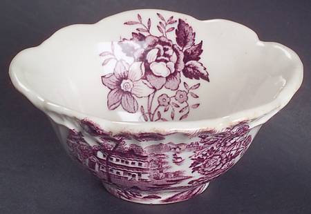 Tonquin Plum Mini Open Sugar Bowl