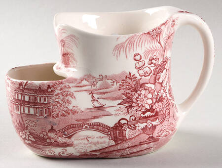 Tonquin Red Pink Shaving Mug