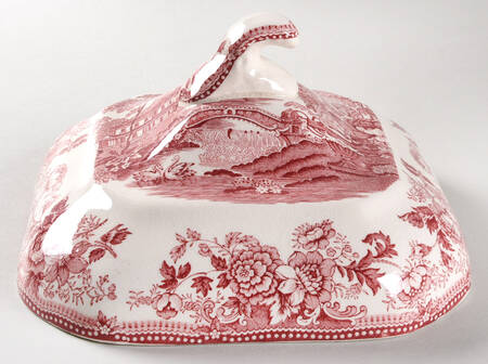 Tonquin Red Pink Lid for Square Vegetable