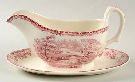 Gravy Boat with Attached Underplate